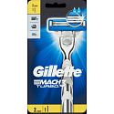 Gillette Mach3 Turbo holicí strojek + náhradní hlavice 1 kus pro muže