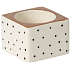 Yankee Candle Jackson Frost svícen s puntíky na čajovou svíčku 5 x 5 x 4 cm