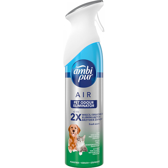 Ambi Pur Air Pet Odour Eliminator 2 x déle trvající vůně osvěžovač vzduchu sprej 300 ml