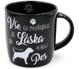 Nekupto Mazlíčci ceramiczny kubek Rottweiler 300 ml
