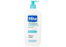 Mixa Hyalurogel intensywne nawilżające mleczko do ciała dla suchej i wrażliwej skóry dozownik 400 ml