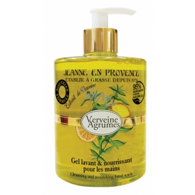 Jeanne en Provence Verveine Agrumes - Żel do mycia rąk z werbeną i owocami cytrusowymi 500 ml