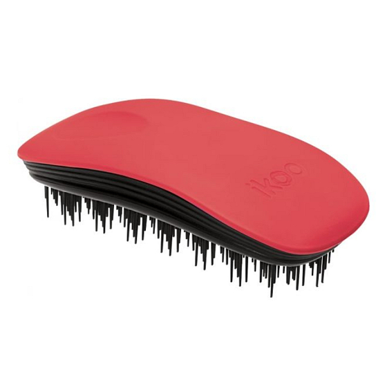 Ikoo Home Paradise Kartáč na vlasy podle čínské medicíny Fireball Black ohnivá-černá