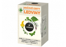 Leros Drogi moczowe, nerki ziołowa herbata wspierająca prawidłowe funkcje dróg moczowych 20 x 1,5 g