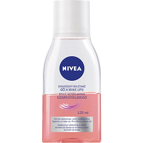 Nivea Rose Touch dwufazowy demakijaż oczu i makijażu, 100 ml