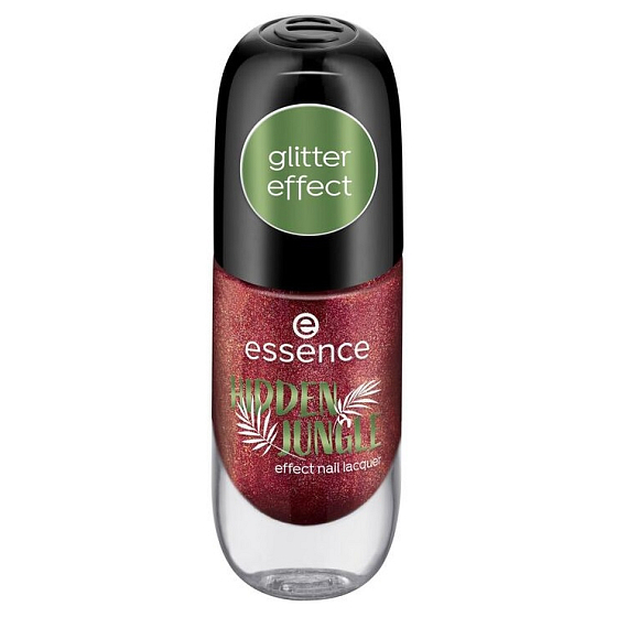 Essence Hidden Jungle lak na nehty 05 Forbidden Berry 8 ml