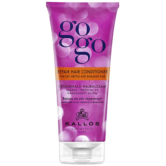 Kallos Gogo Repair regenerujący odżywka do suchych i zniszczonych włosów 200 ml