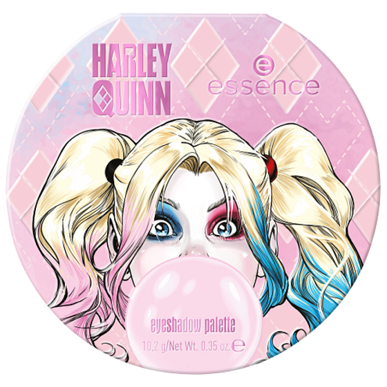 Essence Harley Quinn paletka očních stínů 01 Hey Puddin 10,2 g