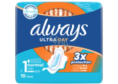 Always Ultra Day Normal podpaski higieniczne z skrzydełkami 10 sztuk