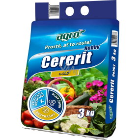 Cererit Hobby Gold kompaktované granulované hnojivo, 3 kg Cererit Hobby Gold kompaktované granulované hnojivo, 3 kg