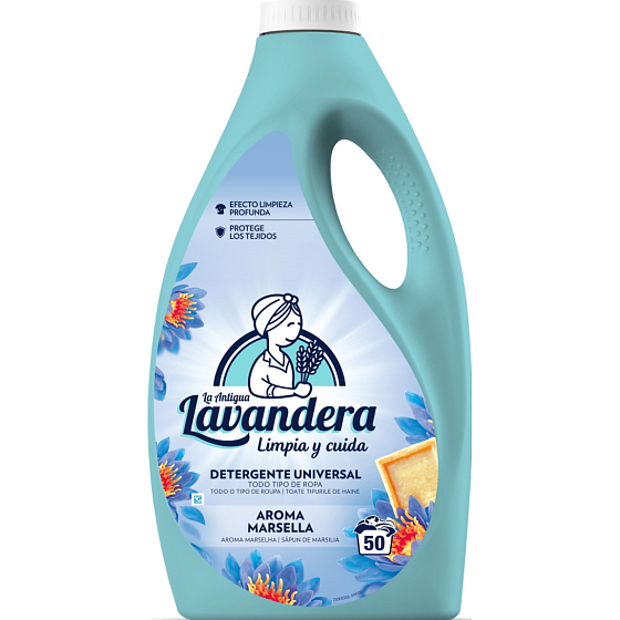 Lavandera marseille mydło żel do prania 2,5 l, 50 dawek