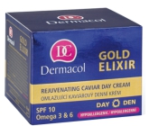 Dermacol Gold Elixir SPF10 Odmładzający kaviarowy krem na dzień 50 ml