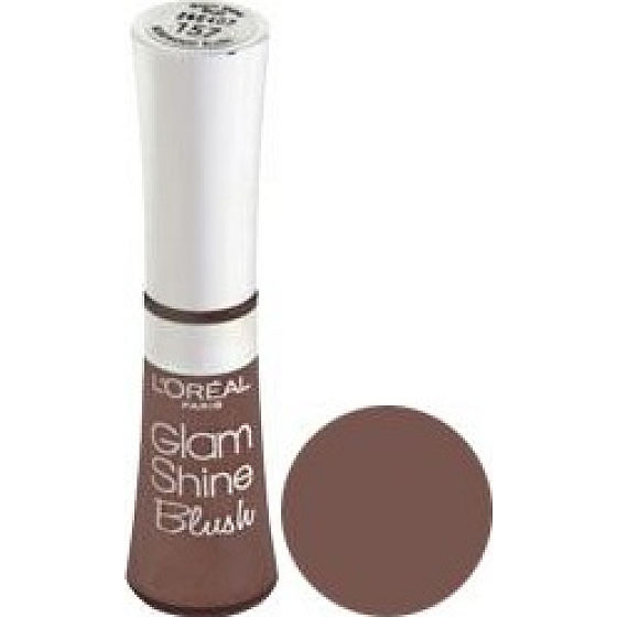 Loreal Paris Glam Shine Blush lesk na rty 157 Rosewood Blush 6 ml