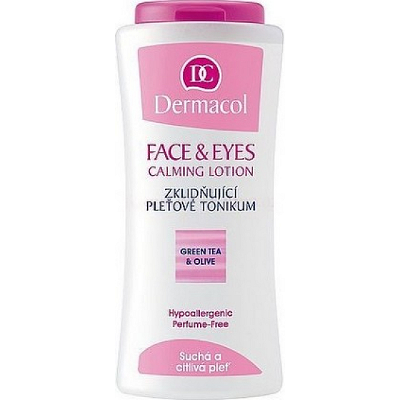 Dermacol Face & Eyes Calming Lotion zklidňující pleťové tonikum 200 ml