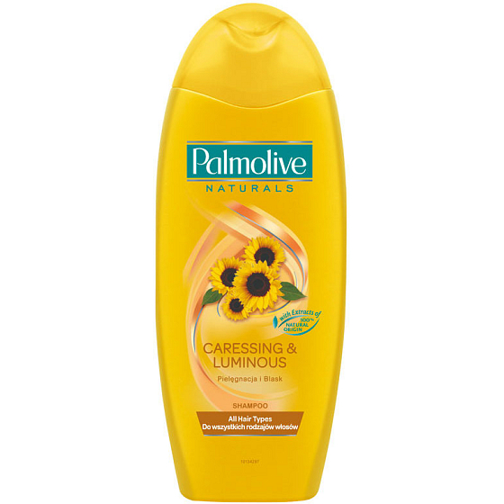 Palmolive Naturals Caressing & Luminous šampon na vlasy pro všechny typy vlasů 350 ml
