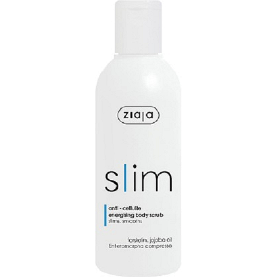 Ziaja Slim Anti-Cellulite Energising energizující tělový peeling 200 ml