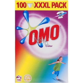 Omo Color prášek na praní, barevné prádlo 100 dávek 7 kg Omo Color prášek na praní, barevné prádlo 100 dávek 7 kg
