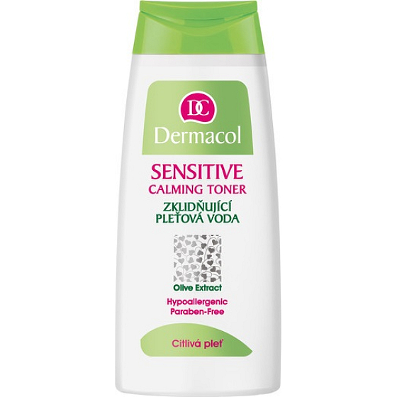 Dermacol Sensitive Calming Toner zklidňující pleťová voda pro citlivou pleť 200 ml