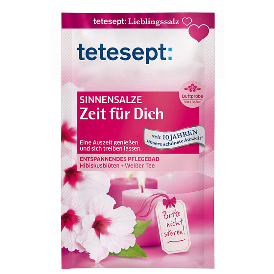 Tetesept Čas pro tebe mořská sůl do koupele 60 g