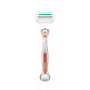 Gillette Venus Sensitive Rose Gold maszynka do golenia z metalowym uchwytem + 3 wymienne wkłady dla kobiet