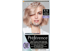 L'oreal Paris Préférence Cool Blondes farba do włosów, Alaska, zimny jasny blond 8.12