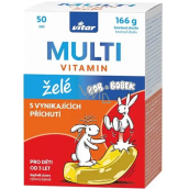 Vitar Kids Multivitamin Żelę doplněk stravy pro děti 50 kusů