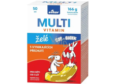 Vitar Kids Multivitamin Żelę doplněk stravy pro děti 50 kusů