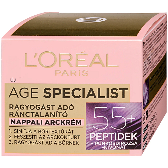 Loreal Paris Age Specialist 55+ rozświetlający krem przeciw zmarszczkom 50 ml