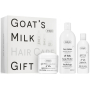 Ziaja Goat´s Milk Hair Care szampon do włosów 400 ml + odżywka do włosów 200 ml + maska do włosów 200 ml, zestaw kosmetyczny dla kobiet