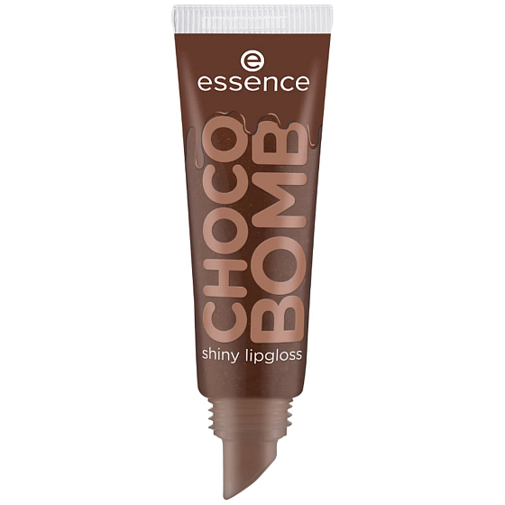 Essence Choco Bomb lesk na rty, odstín 01 Chocoholic, 10 ml