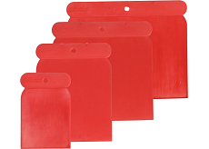 Spokar zestaw szpachel do masy, plastik, 5 - 7,5 - 10 - 12 cm, 4 sztuki