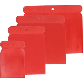 Spokar zestaw szpachel do masy, plastik, 5 - 7,5 - 10 - 12 cm, 4 sztuki