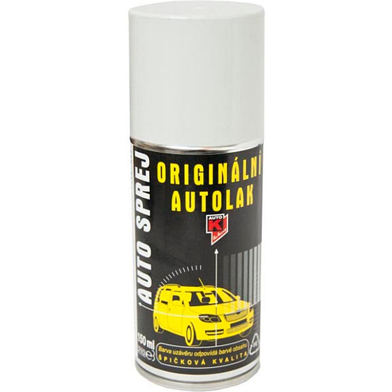 Kwasny Auto-K Color Škoda, oryginalna farba samochodowa w sprayu, 1026 biała candy, 150 ml