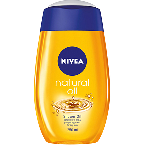 Nivea Shower Oil Natural pielęgnacyjny olejek pod prysznic, 200 ml