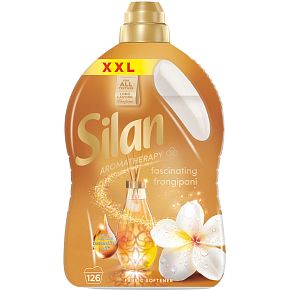 Silan płyn do płukania Aromatherapy Fascynująca Frangipani 126 prań, 2772 ml