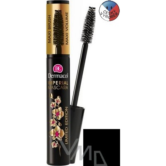 Dermacol Imperial řasenka odstín černá 13 ml