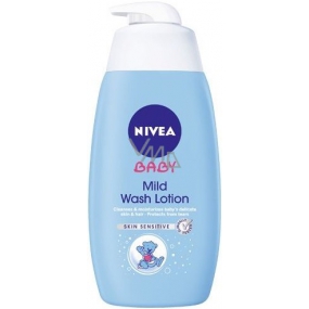 Nivea Baby mycí gel na tvář, tělo a vlasy pro děti 500 ml