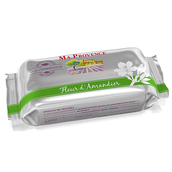 Ma Provence Bio Mandlové květy pravé Marseille toaletní mýdlo 200 g