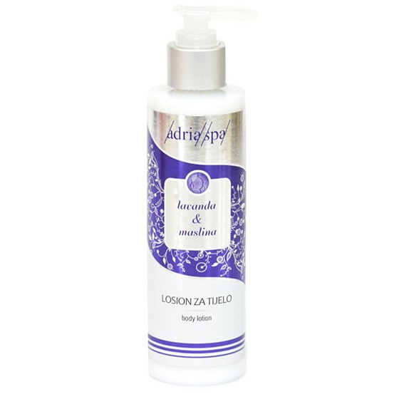 Adria Spa Lavender & Olive výživné tělové mléko 200 ml