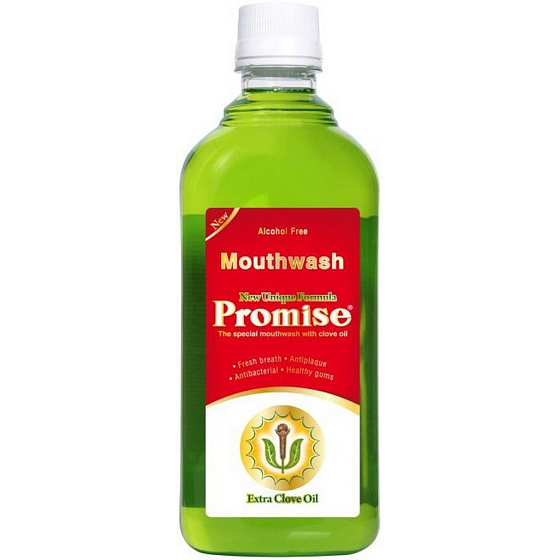 Promise Extra Clove Oil protizánětlivá ústní voda s hřebíčkovým olejem 500 ml