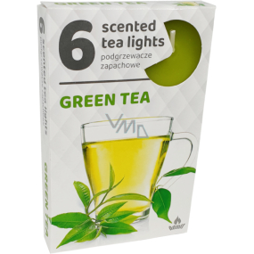 Tea Lights Zielona herbata świeczki zapachowe 6 sztuk