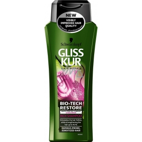 Gliss Kur Bio-Tech Restore šampon pro potřeby křehkých vlasů 250 ml Gliss Kur Bio-Tech Restore šampon pro potřeby křehkých vlasů 250 ml