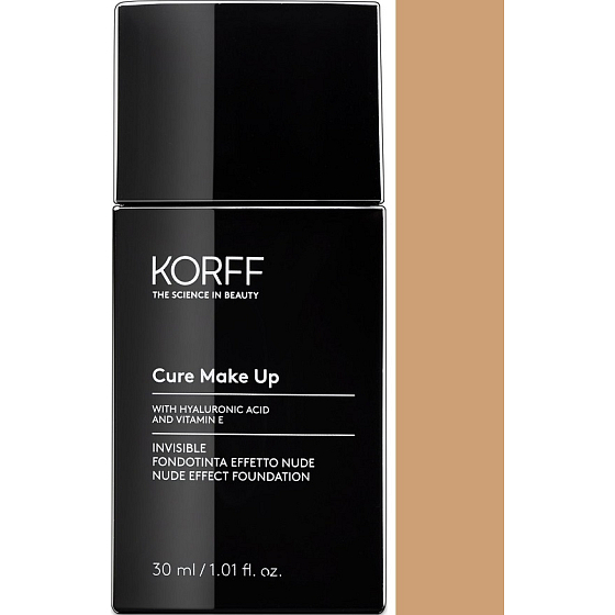 Korff Cure Make Up Invisible Nude Effect Foundation neviditelný make-up 03 Walnut 30 ml