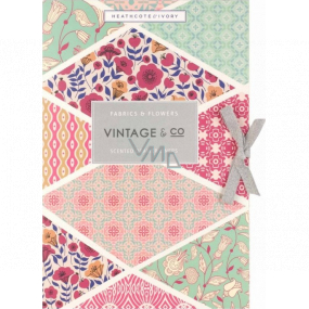 Heathcote & Ivory Fabric & Patterns - Pomeranč a bříza parfémovaný papír 6 archů