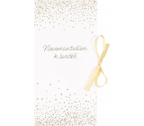 Albi Dárková krabička papierowa Konfety - Ślub 23 x 11 x 0,7 cm