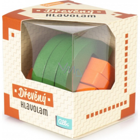 Albi Mozkovna Velký dřevěný hlavolam Spojenectví 8,2 x 8,2 x 9 cm