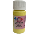 Art e Miss Uniwersalna farba akrylowa perłowa 62 żółta 40 g
