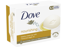 Dove Nourishing Moroccan Argan Oil kremowe mydło w kostce z olejem arganowym 90 g