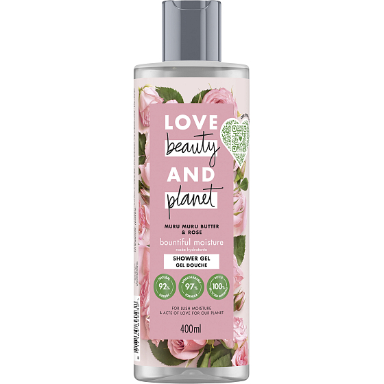 Love Beauty & Planet Masło murumuru i Żurawina żel pod prysznic 400 ml