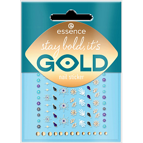 Essence Stay bold, it’s Gold naklejki na paznokcie 88 sztuk